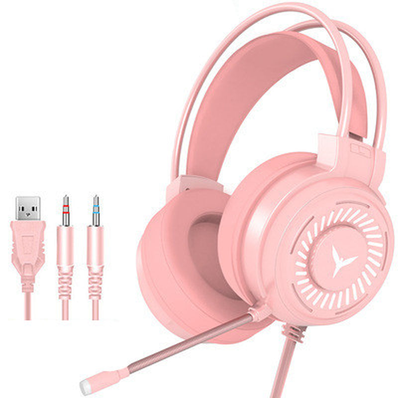 King G60 Wired 7.1 Channel Gaming Headset for Desktop and Notebook Use